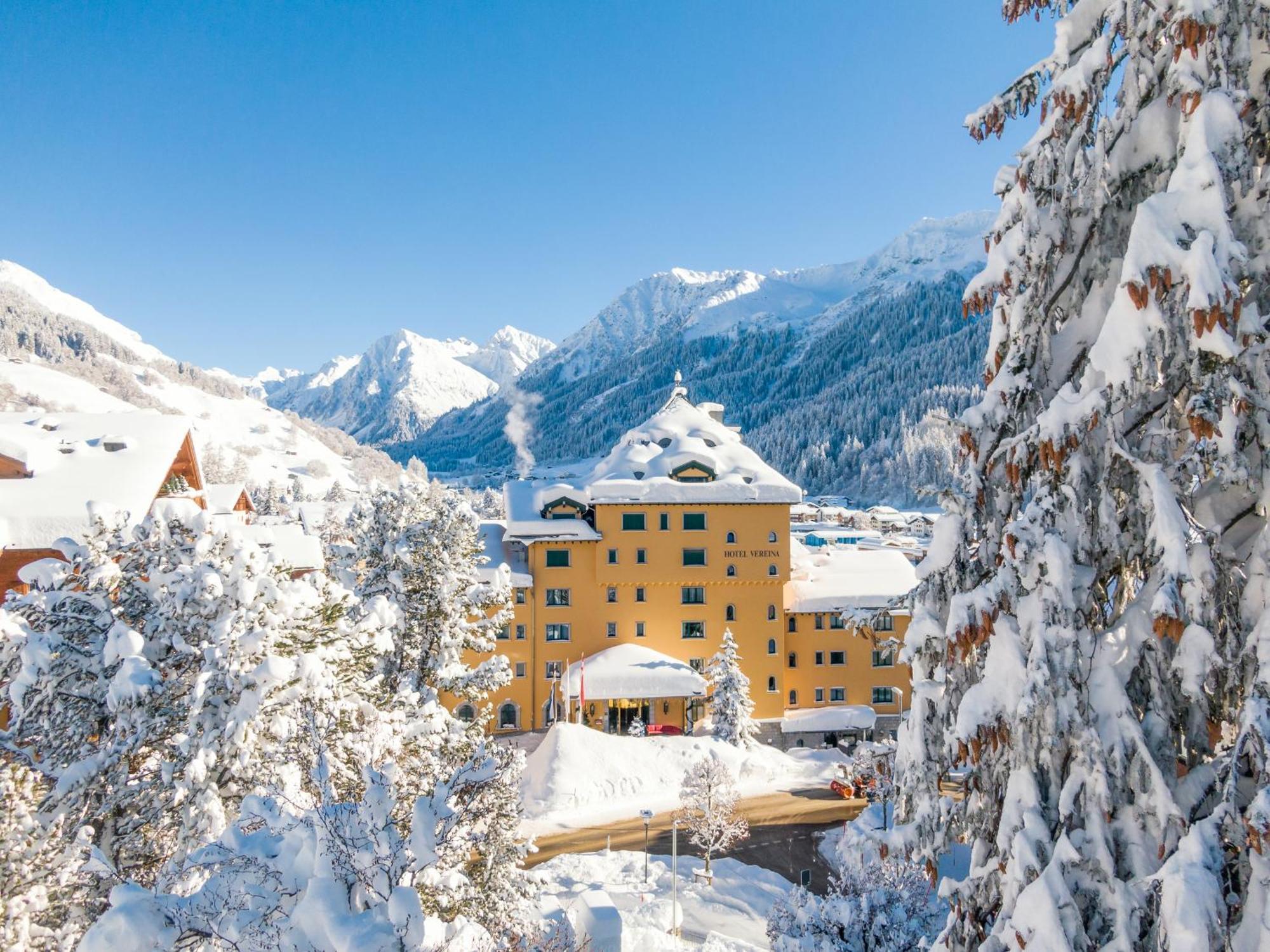 Hotel Vereina Klosters Bagian luar foto
