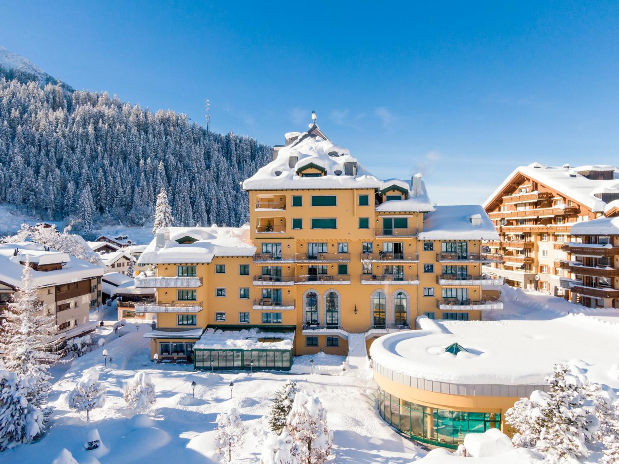 Hotel Vereina Klosters Bagian luar foto